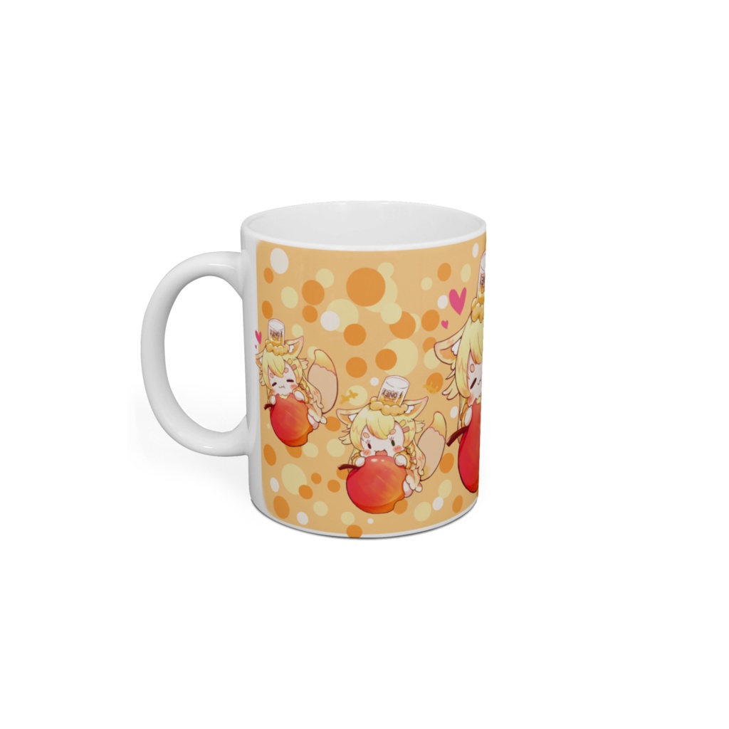 マグカップ 林檎ころころねこる