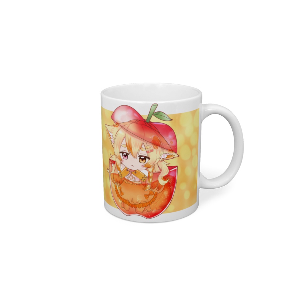 マグカップ~林檎にすっぽり~