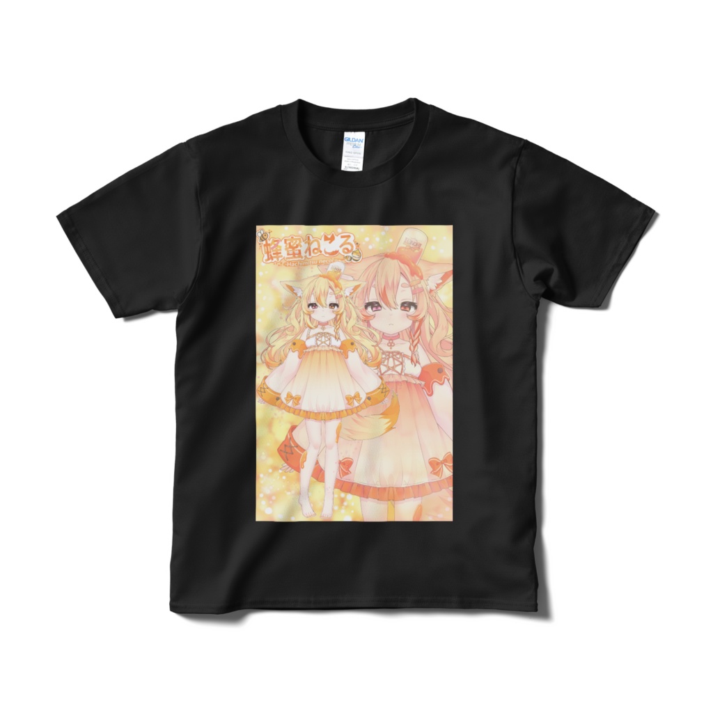 Tシャツ~ねこる立ち絵verブラック~