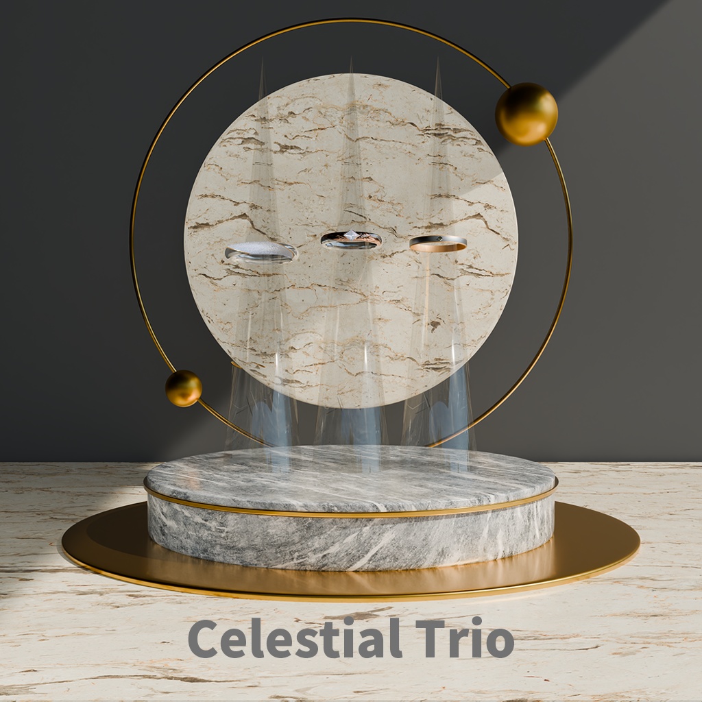 【VRChat】ペアリング「Celestial Trio」【Quest対応】