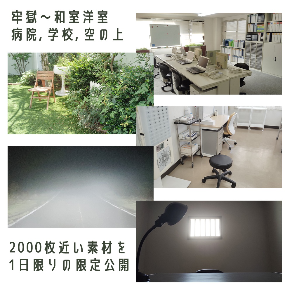 【5/10限定】TRPG用背景写真素材集 2026フルデータ【約2000枚】