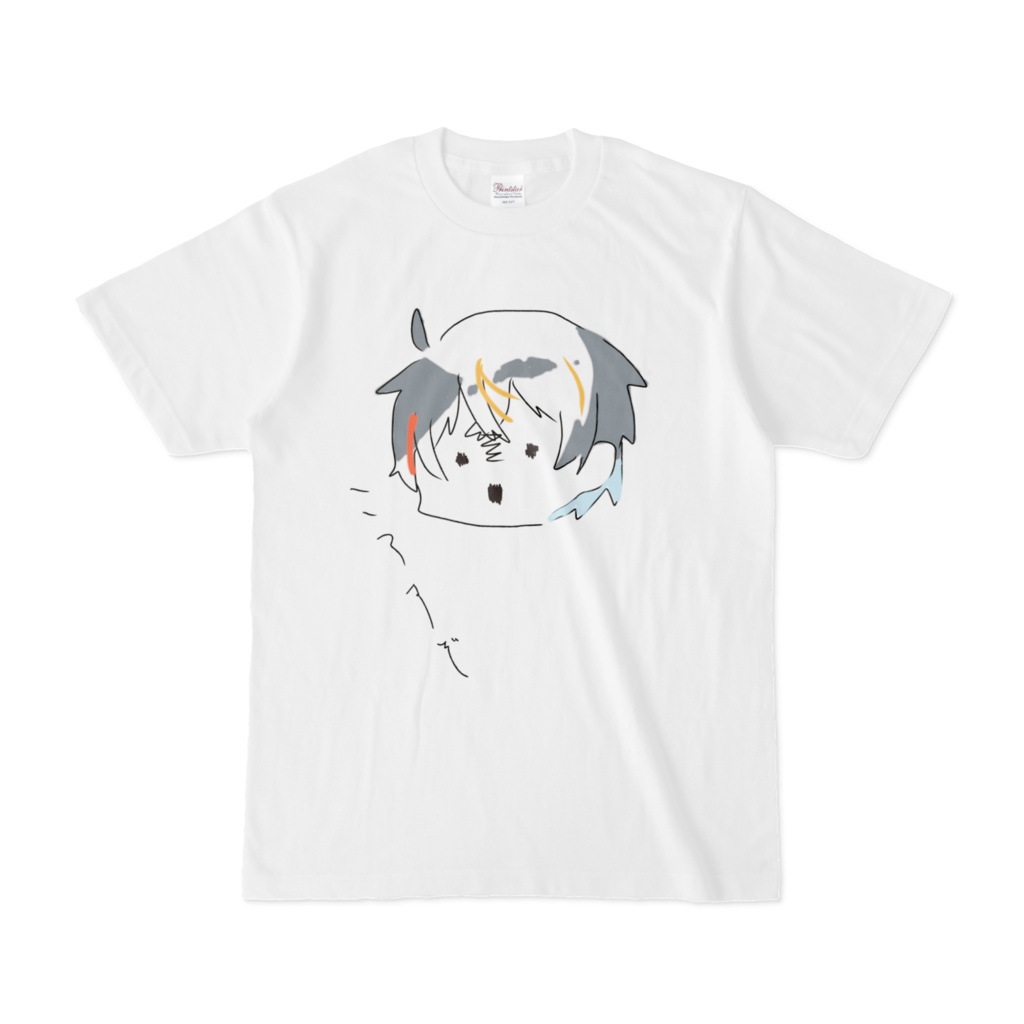 【2周年記念グッズ】片無吟乃Ｔシャツ【〇すぞ(雑)Ver】