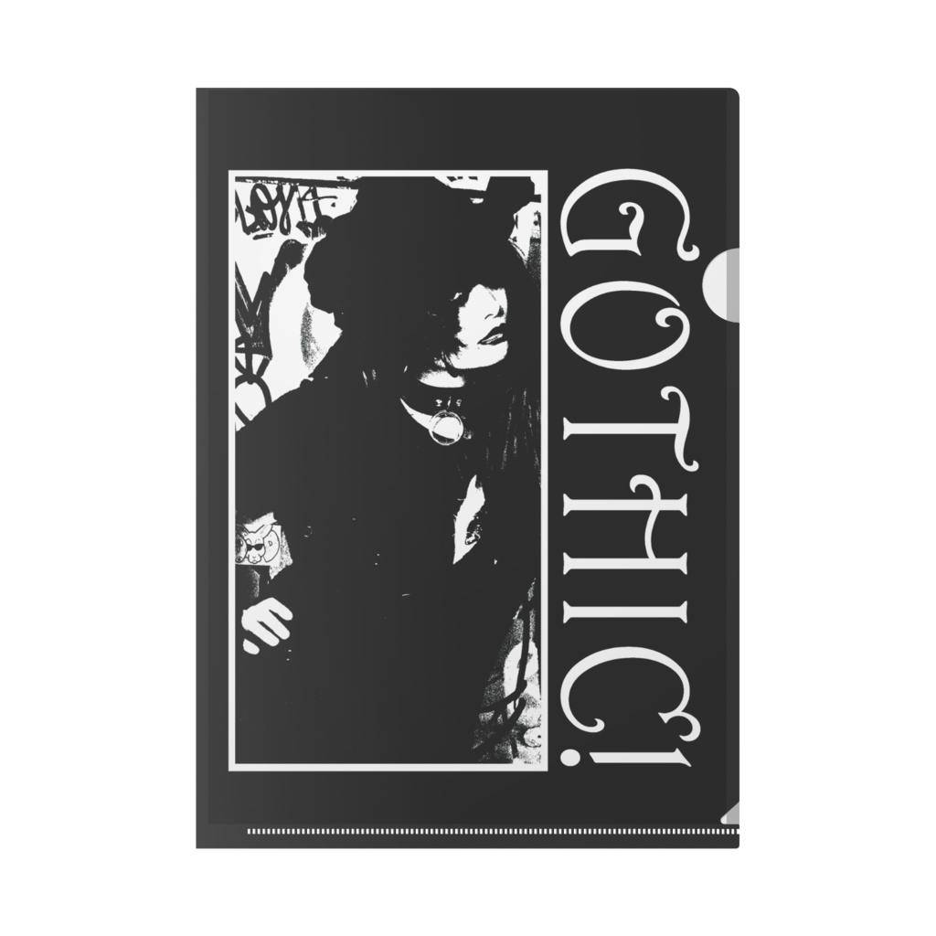 だいたいの水気は弾ける！ゴシックシラタマクリアファイル