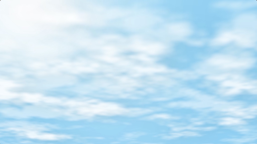 青空のアニメーション背景