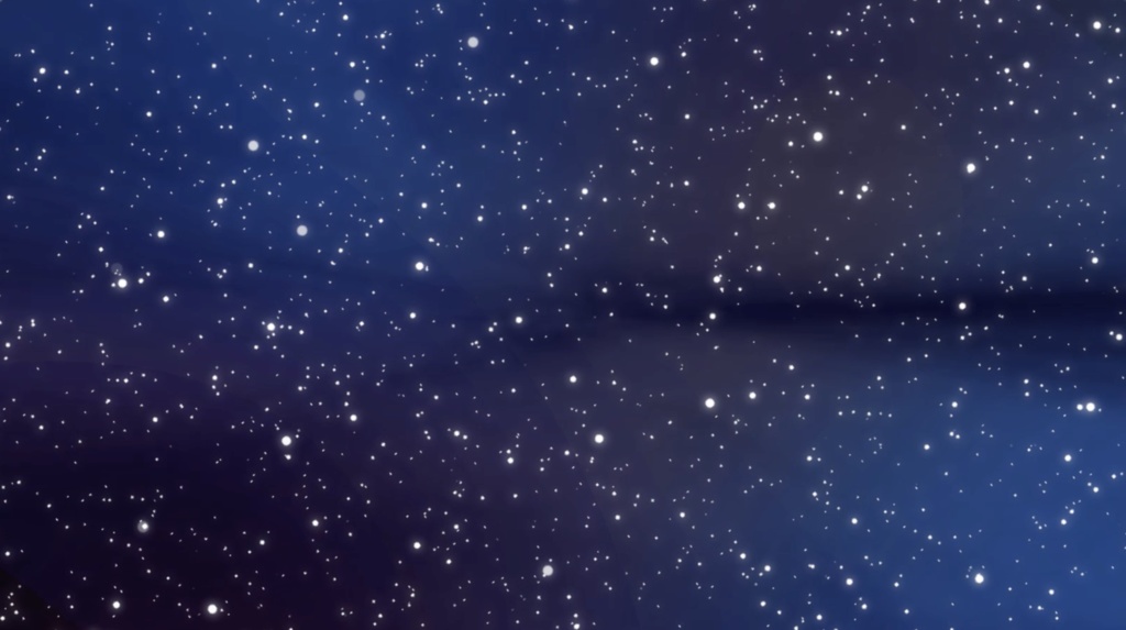 宇宙のアニメーション背景