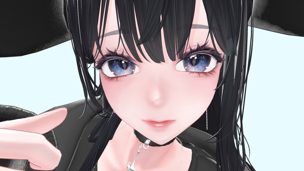 【海咲】厚塗り風 eye texture& make