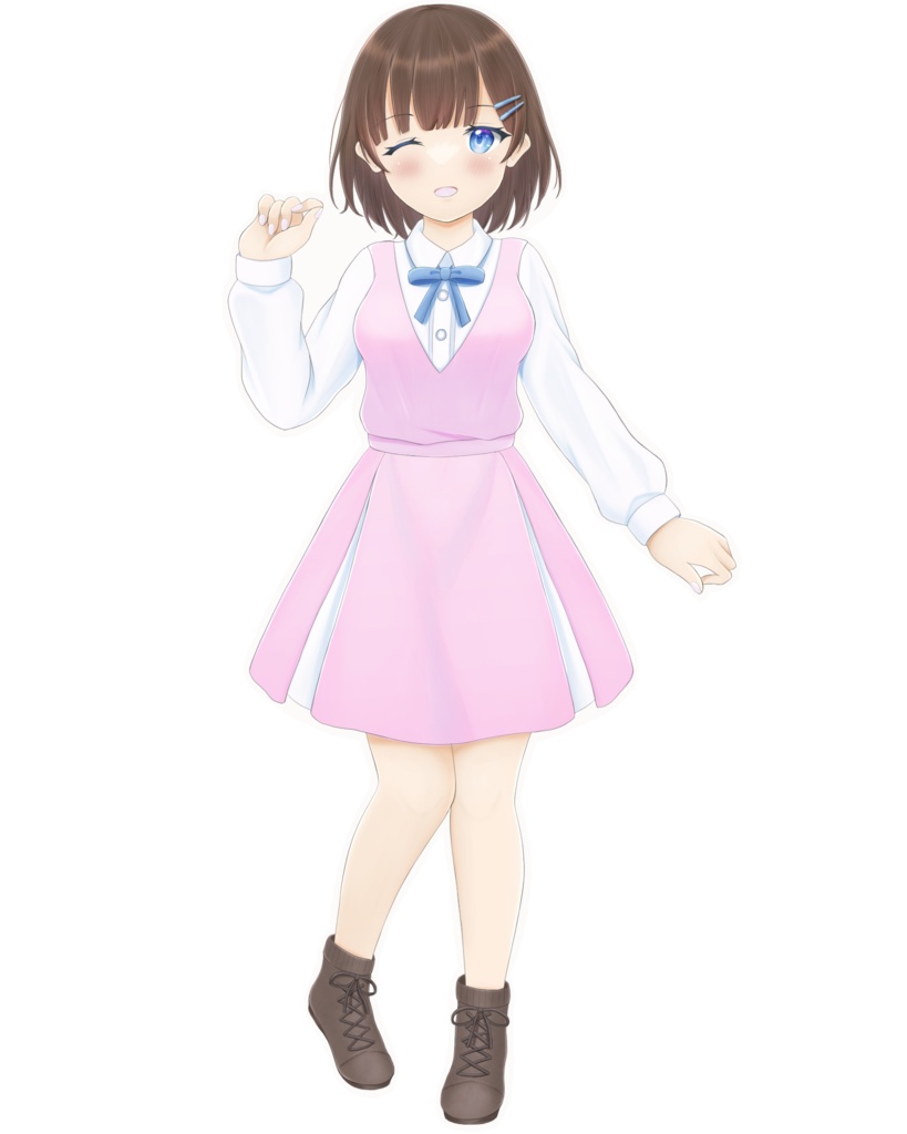 自創作キャラアクリルフィギュア