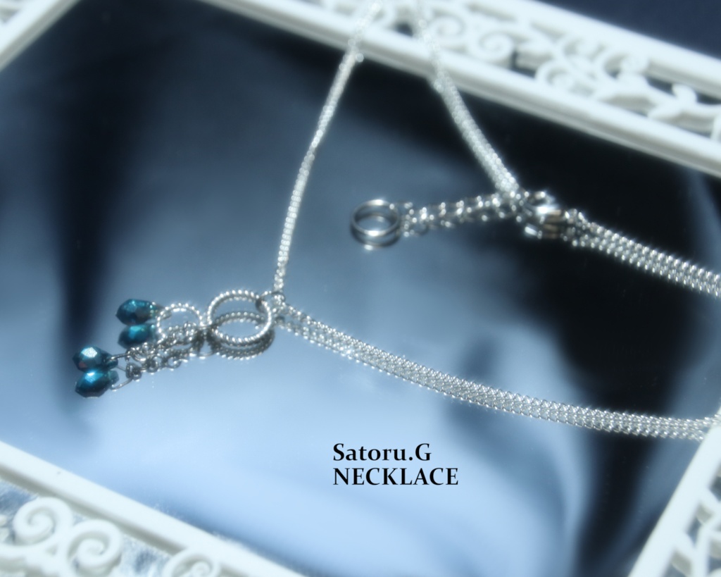 呪術 五条悟 蒼 イメージネックレス Pink Booth