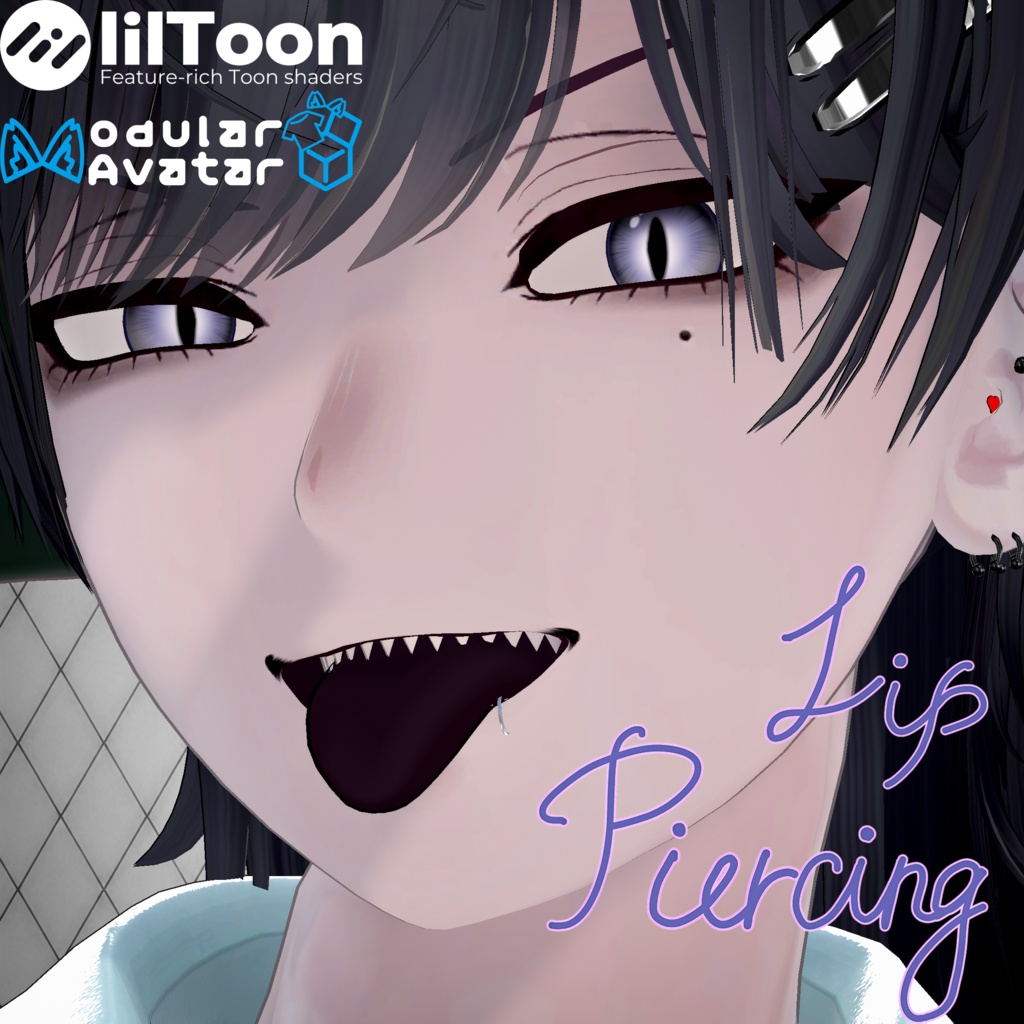 『Elgha/エルガ』対応　Lip Piercing