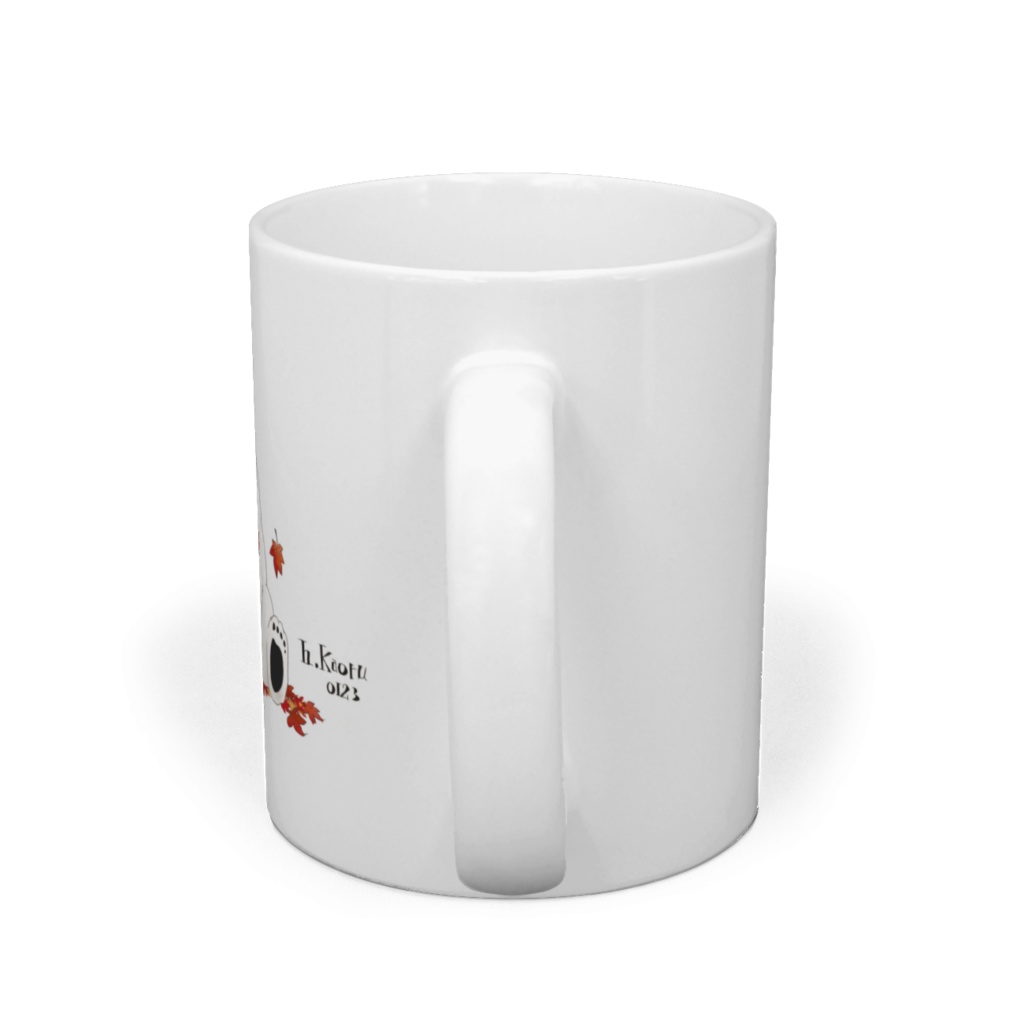 白くまマグカップ(秋)