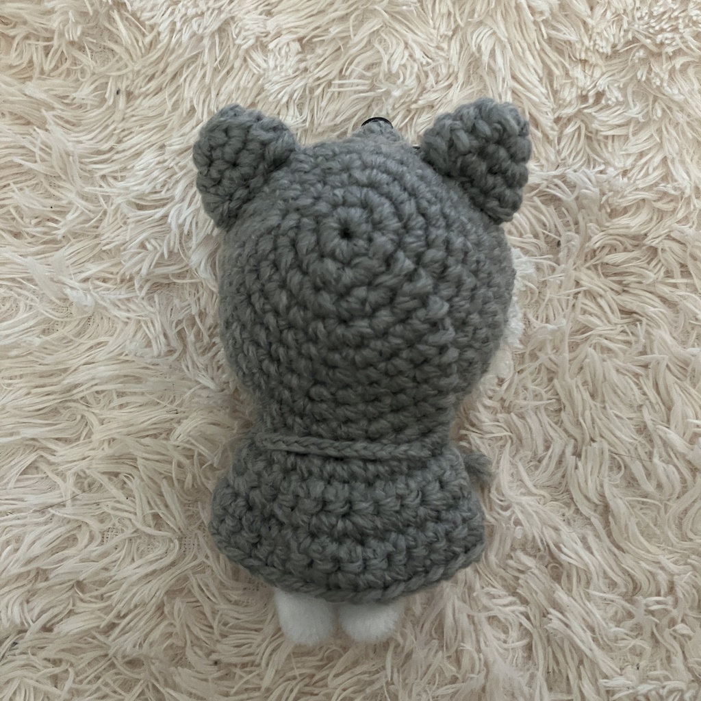 あみぐるみ服 オオカミ ぬい服