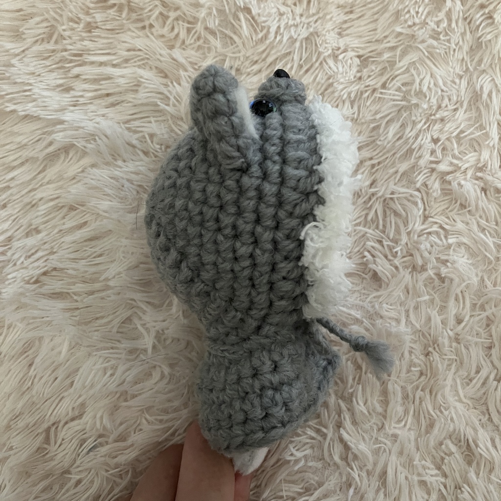 あみぐるみ服 オオカミ ぬい服