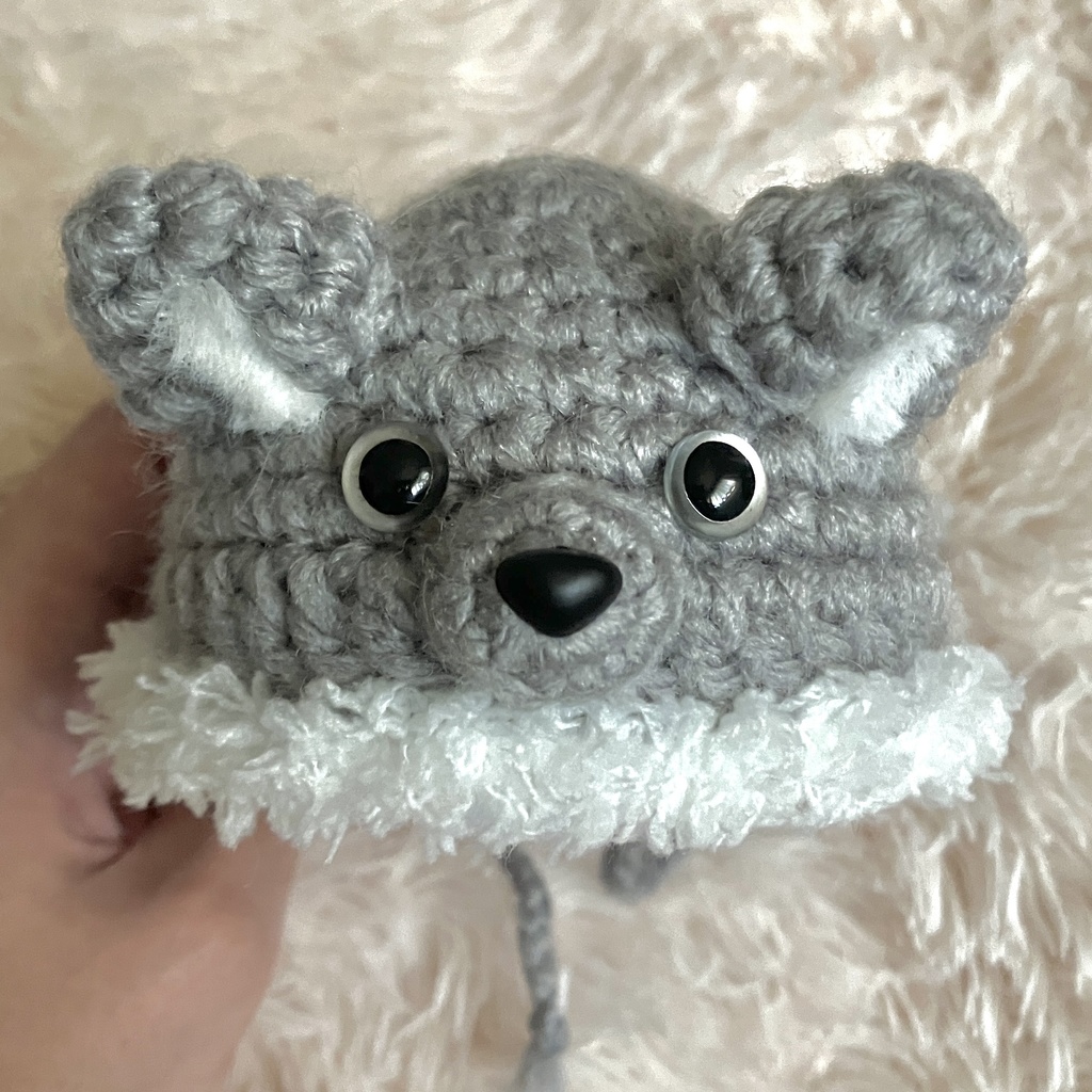 あみぐるみ服 オオカミ ぬい服