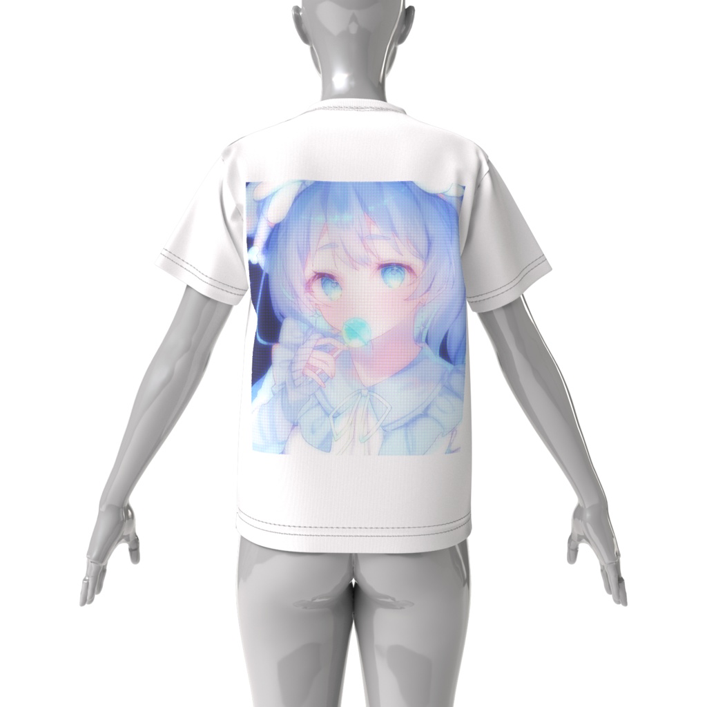 飴丸でがでがTシャツ