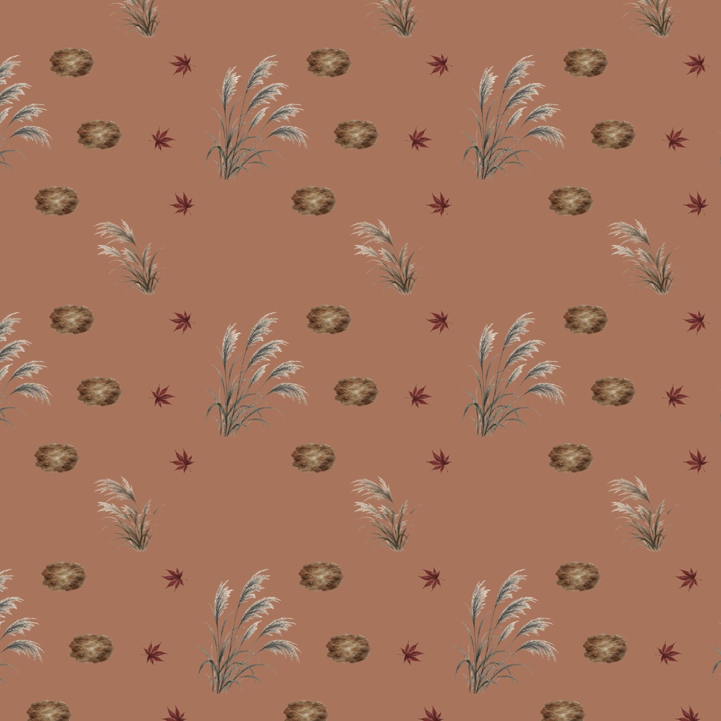 秋の日本庭園モチーフ素材集(10本セット)Autumn Japanese Garden Motifs – 10 Set
