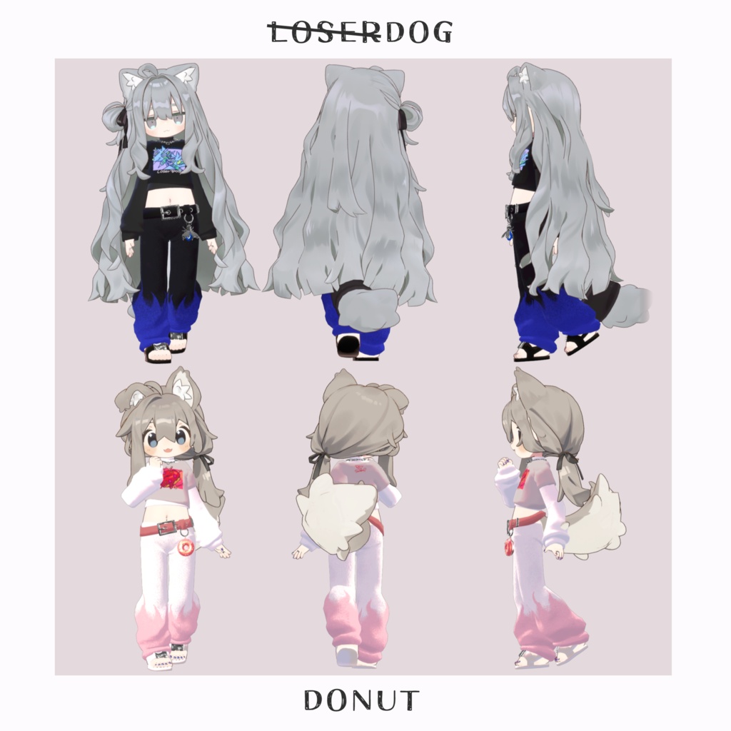 【キプフェル/まめひなた対応】STREET SUMMER OUTFIT.