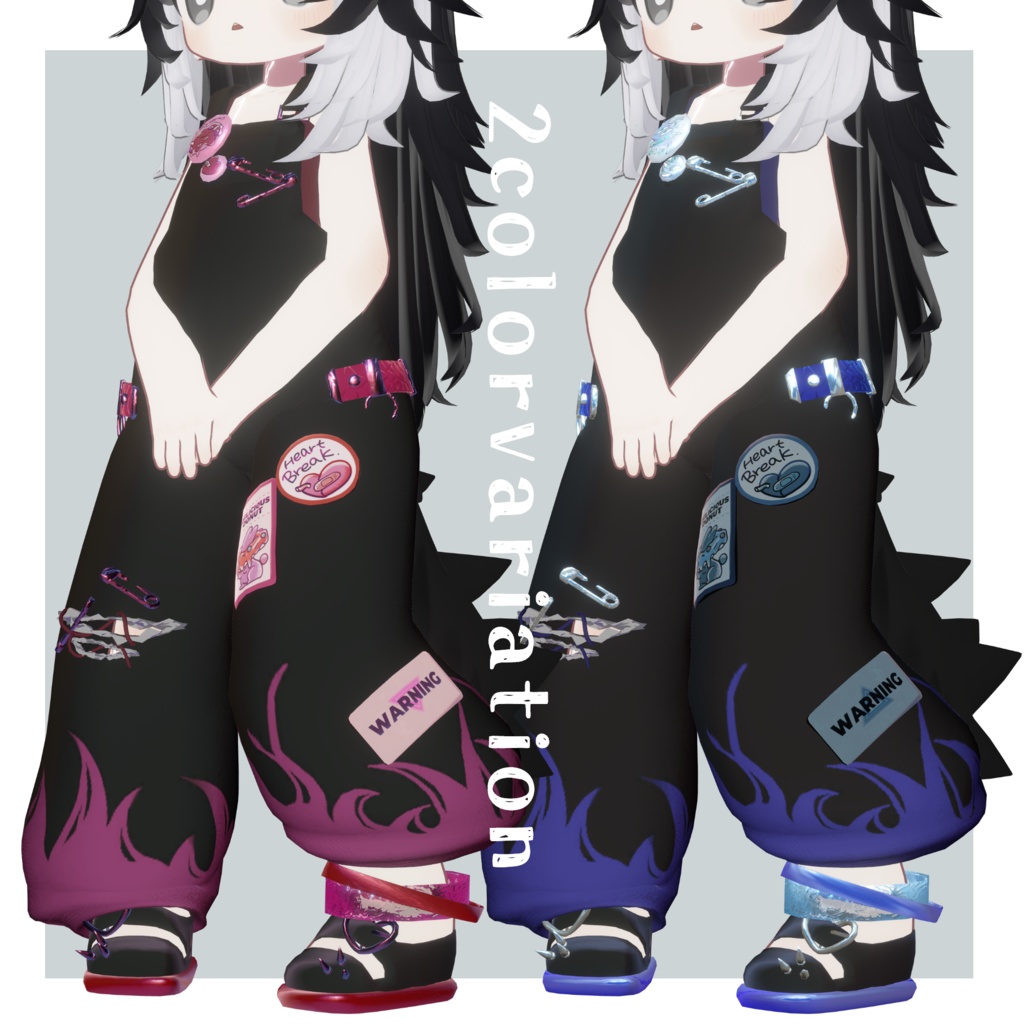 【キプフェル&まめひなた対応】Punk Nyan Gear