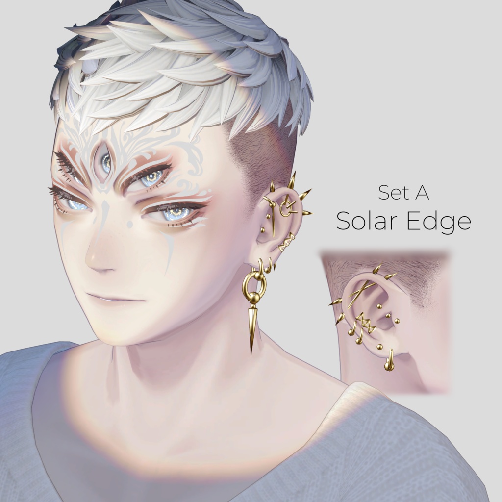 【サルヴァダルシャ専用】AUREDAR【ピアス4点セット】