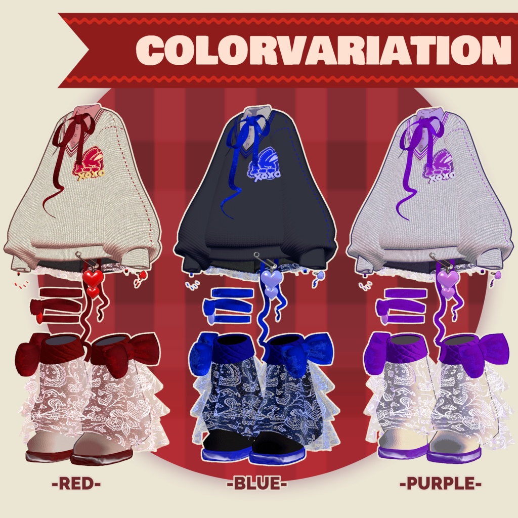 【2/10販売予定】Sweet Berry Ribbon【まめふれんず対応】