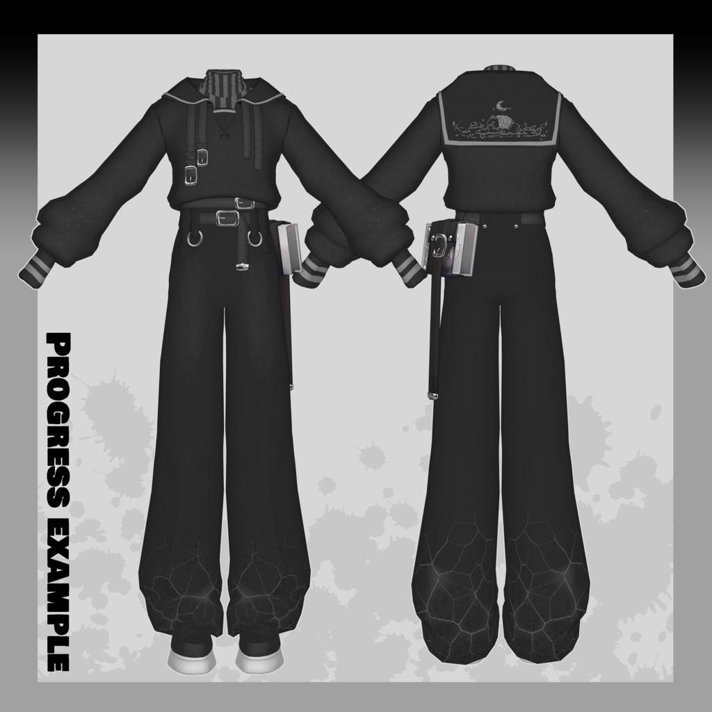 【獏 / Baku専用衣装】Velvet Nightmare