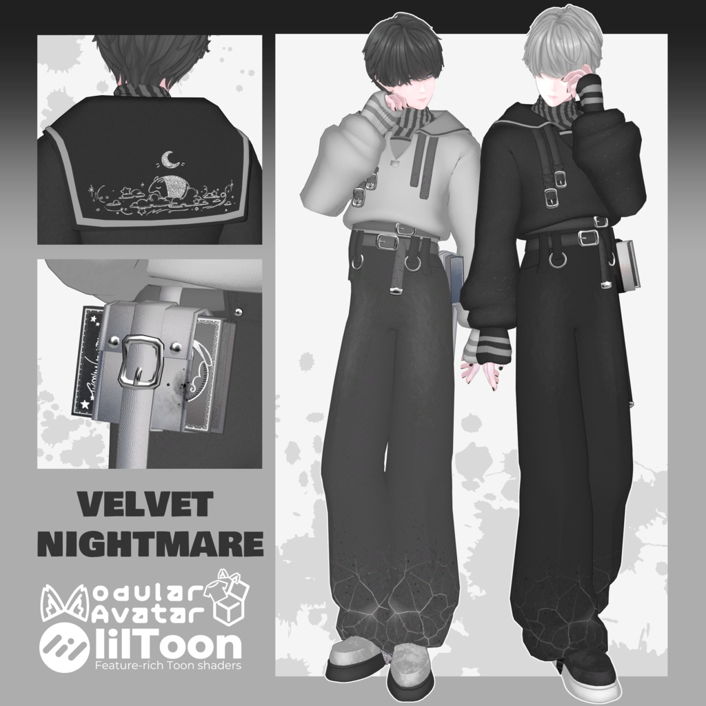 【獏 / Baku専用衣装】Velvet Nightmare