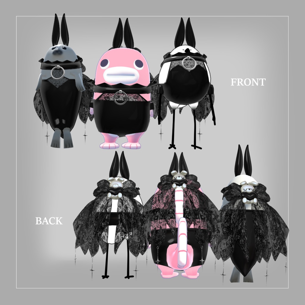 【6アバター対応】LaceBUNNY