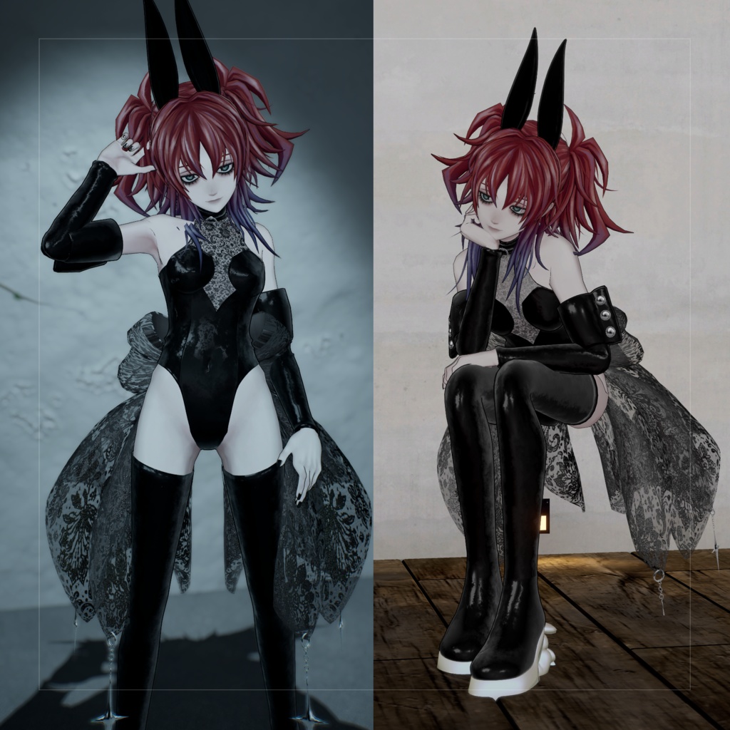 【6アバター対応】LaceBUNNY