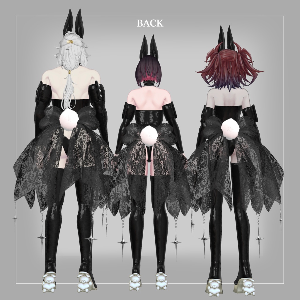 【6アバター対応】LaceBUNNY