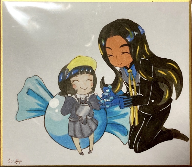 アナログ色紙