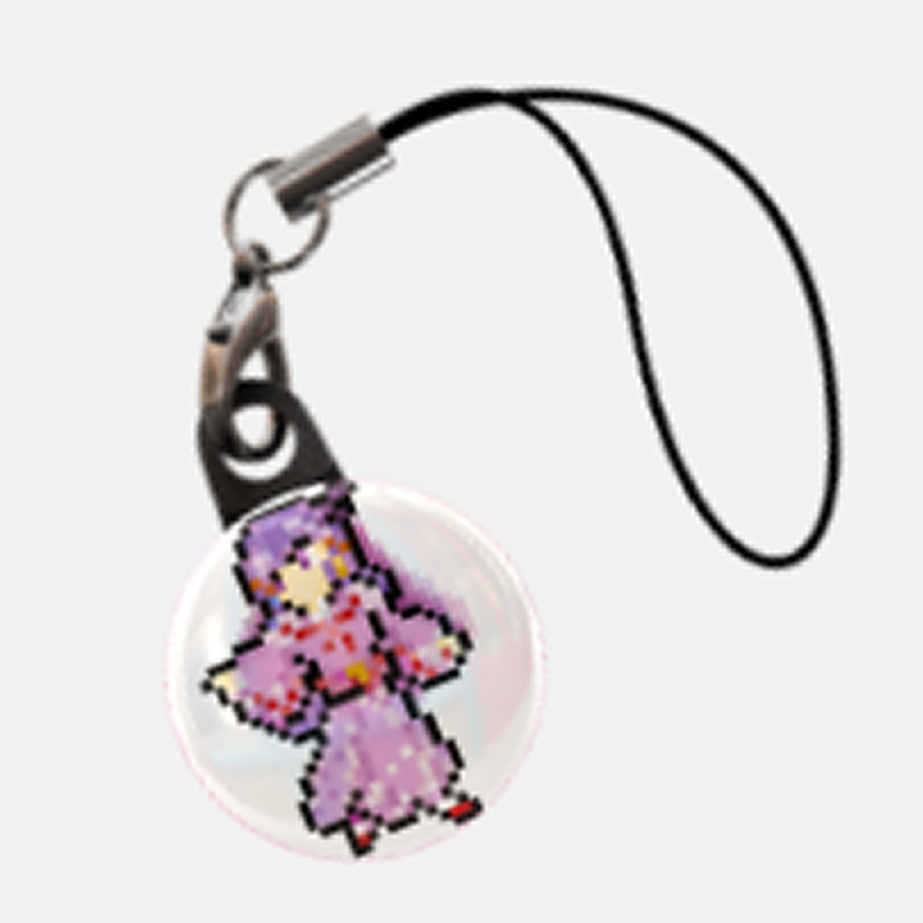 葵桜玖耶　35×35サイズ　ピクセルアートストラップ