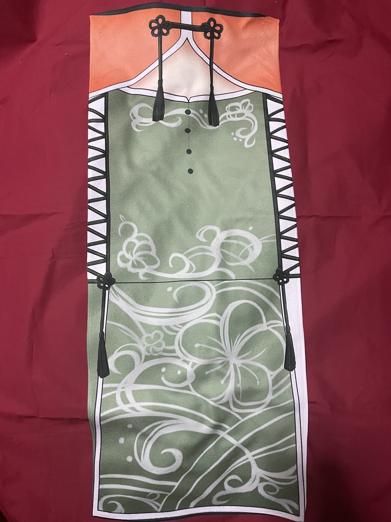 中部ずいさん　前垂デザインモチーフ大型フェイスタオル