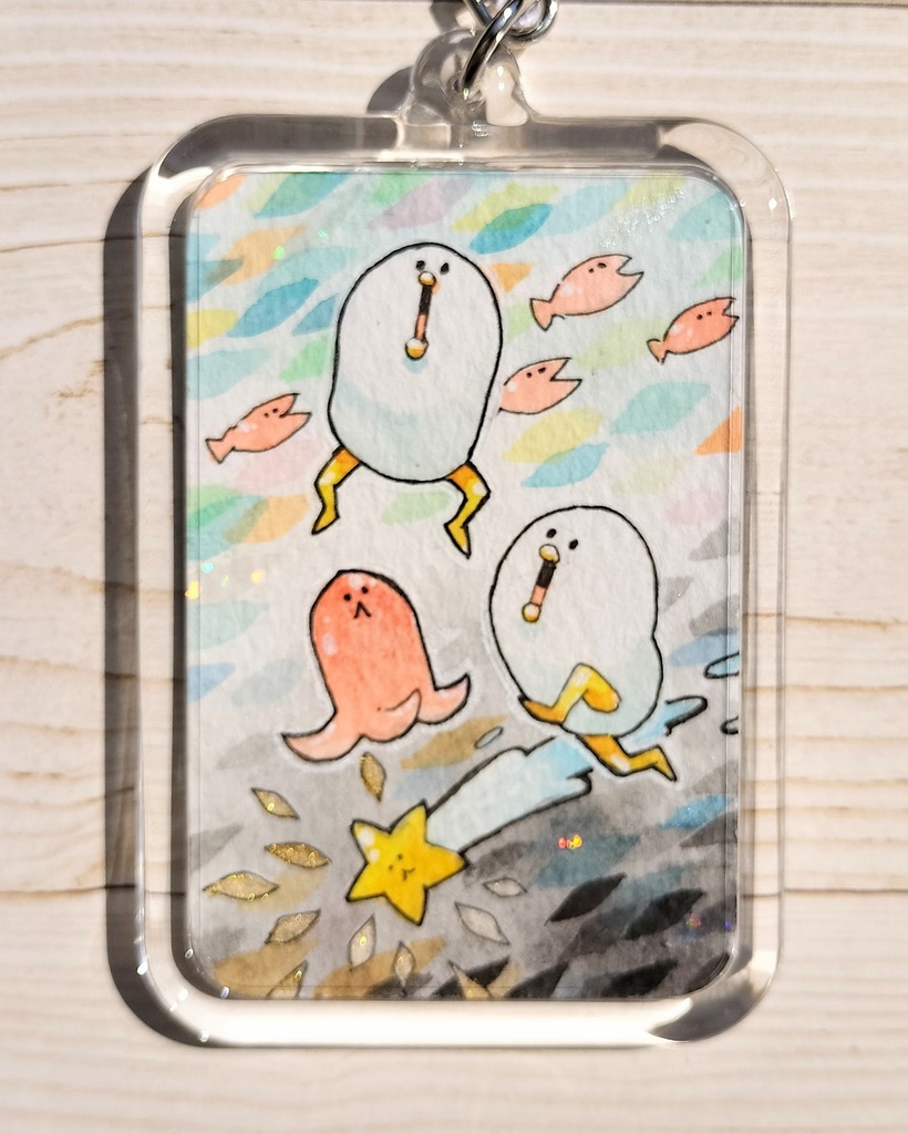 原画キーホルダー