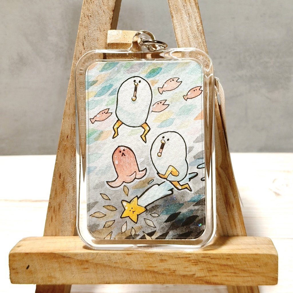 原画キーホルダー