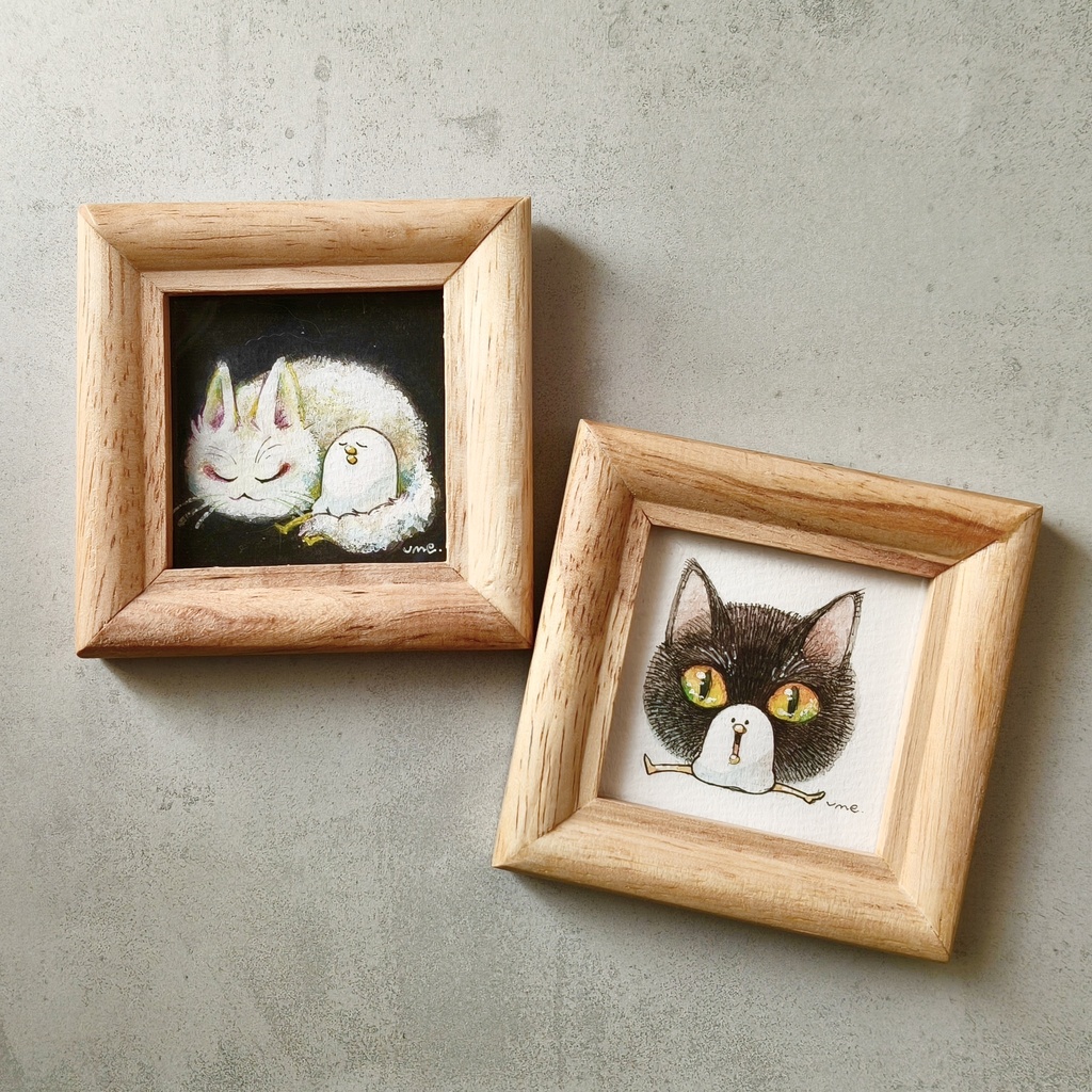 小さな猫達の原画