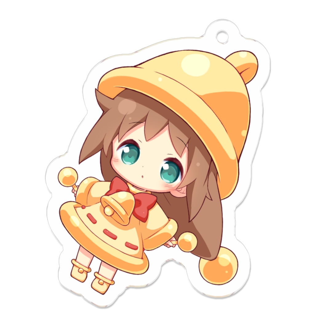 ベルさん（擬人化さん２頭身）アクキー