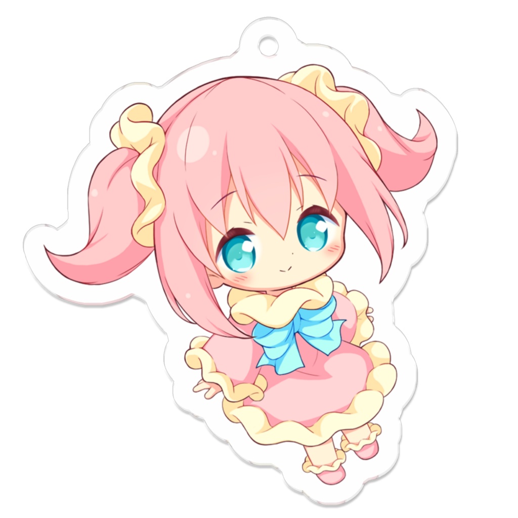 シュシュさん(擬人化さん2頭身)アクキー