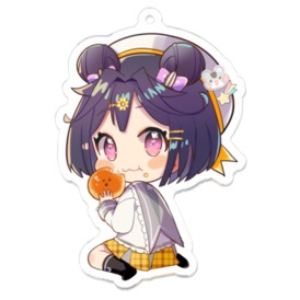 もぐもぐあんころアクリルキーホルダー