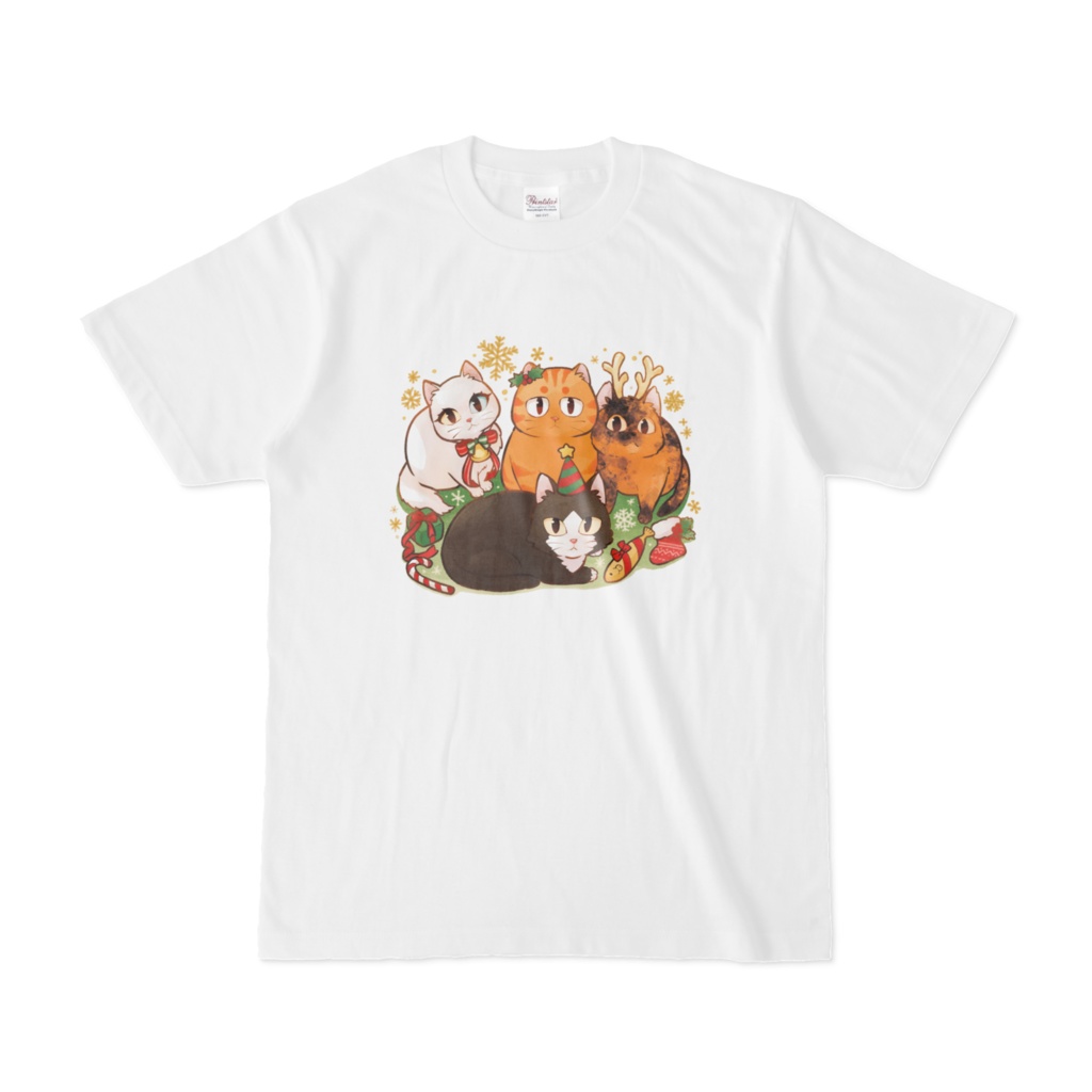 【Tシャツ】4にゃんズTシャツ