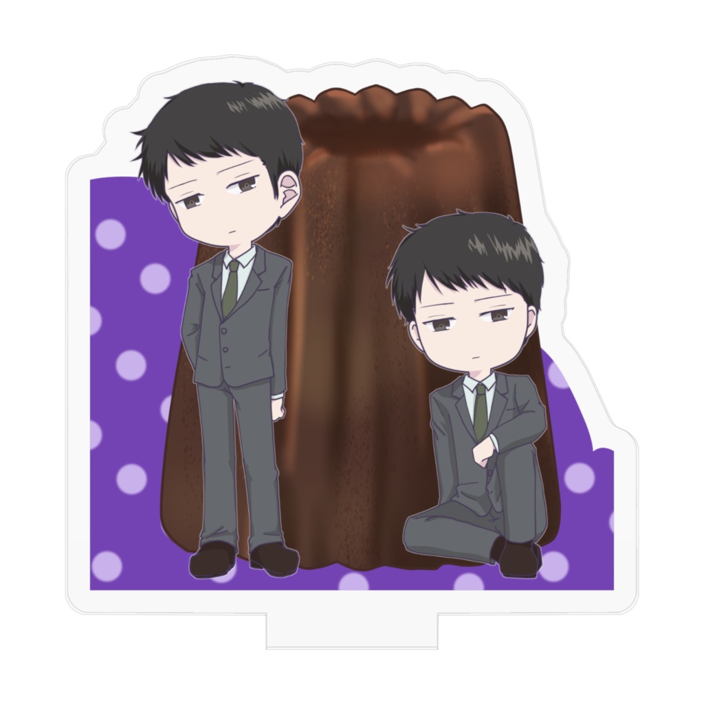 『ふたひと』+スイーツ アクリルフィギュア【マヒロs】