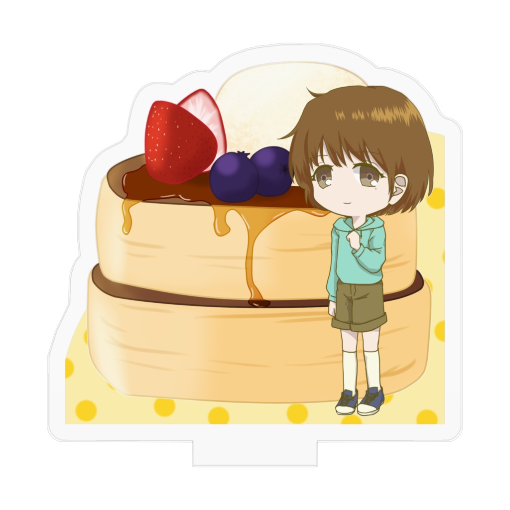 『こえかみ』+スイーツ アクリルフィギュア【カイ】