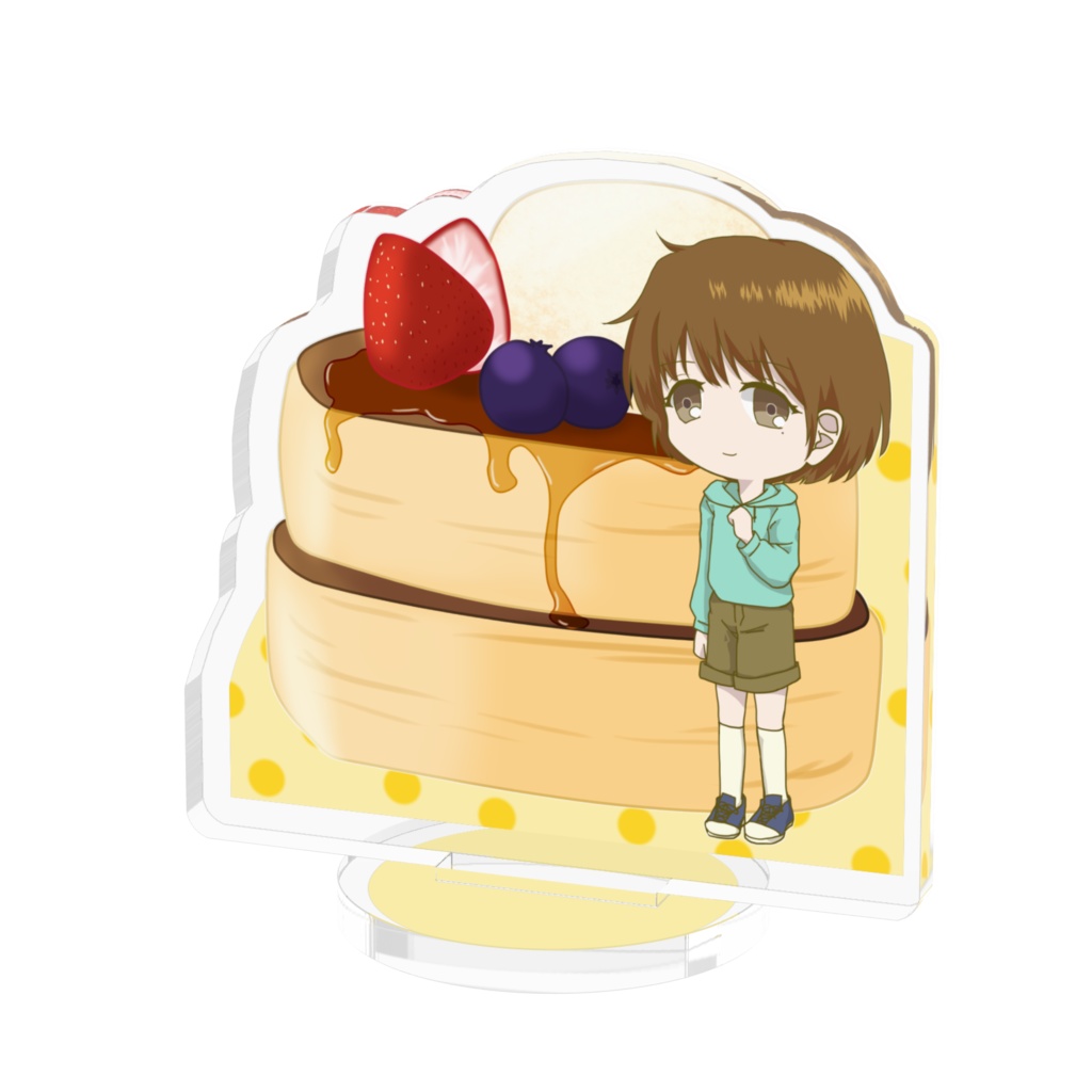 『こえかみ』+スイーツ アクリルフィギュア【カイ】