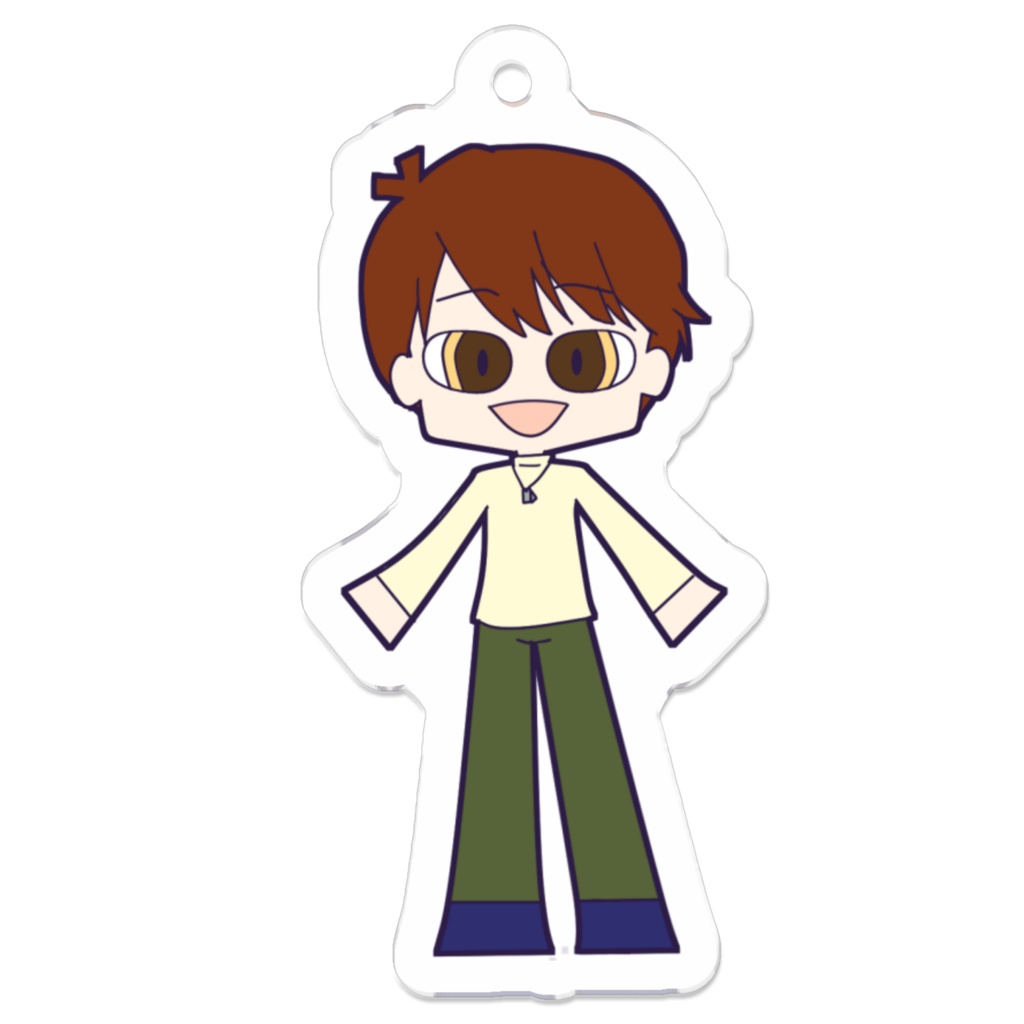 【ウチノコTOON】モトチカ アクリルキーホルダー