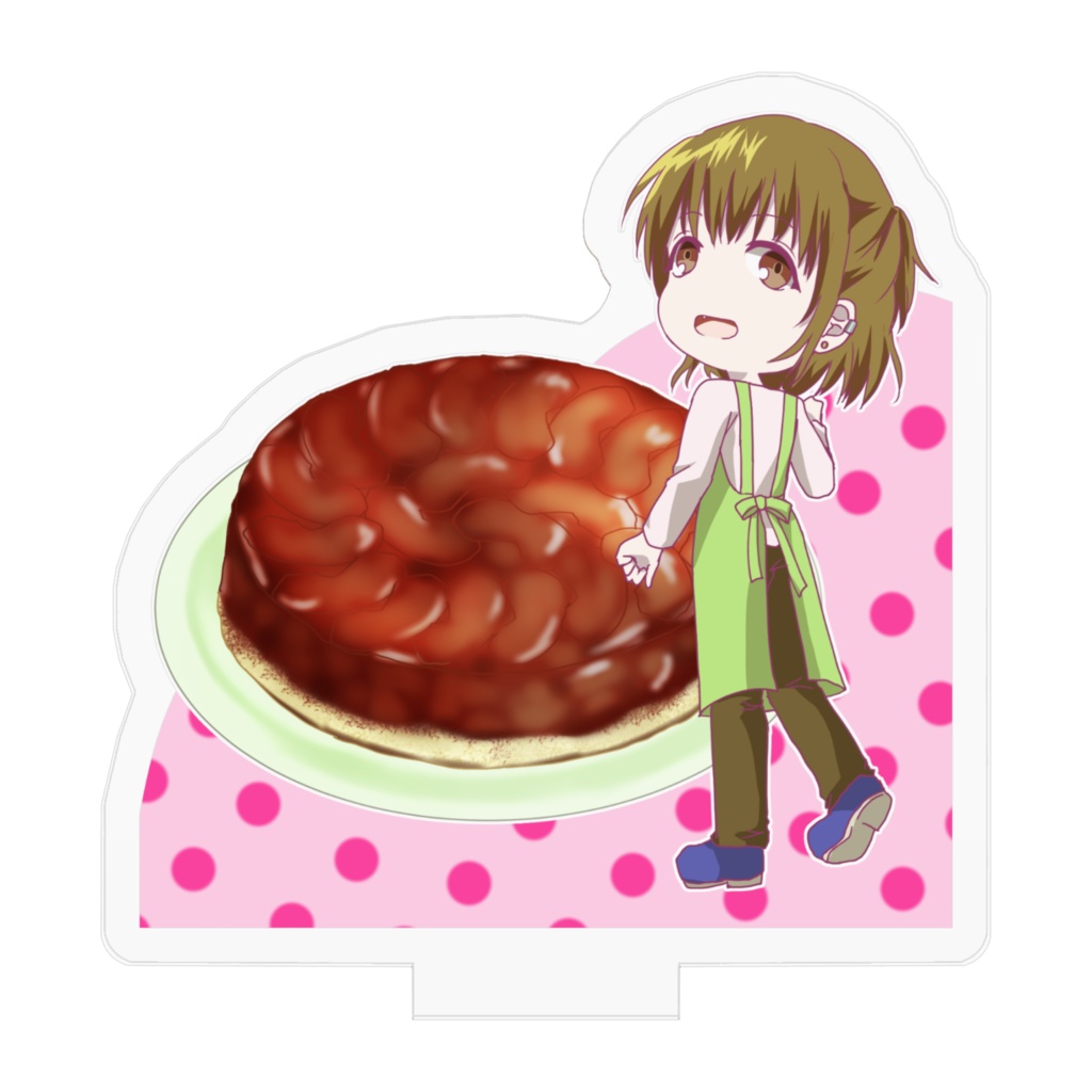 『とりドル』+スイーツ アクリルフィギュア【アスカ】