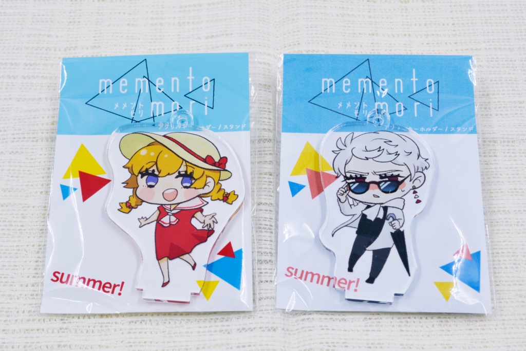 メメモリキャラ☆アクリルキーホルダー/スタンド(夏ver.)
