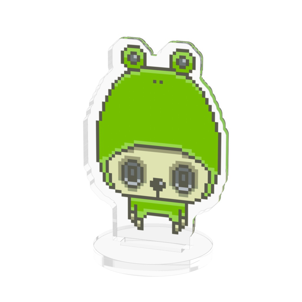 46蛙の皮を被った仔羊ちゃんアクリルフィギュア