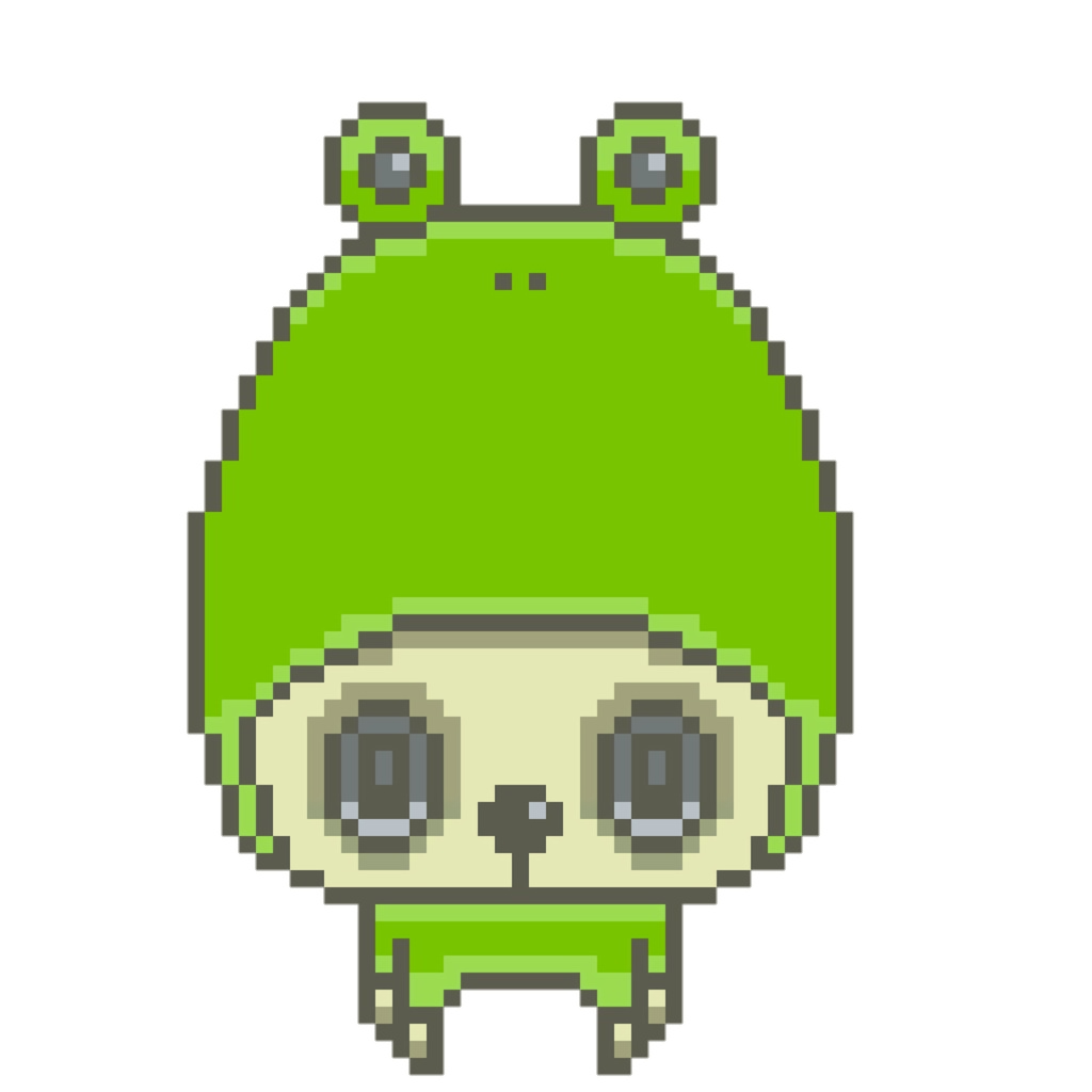 46蛙の皮を被った仔羊ちゃんアクリルフィギュア