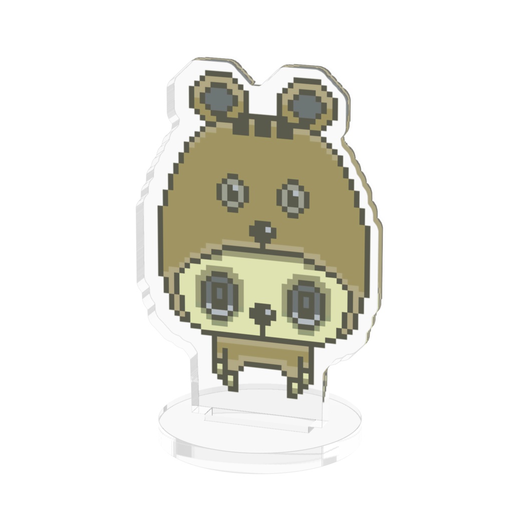 54栗鼠の皮を被った仔羊ちゃんアクリルフィギュア