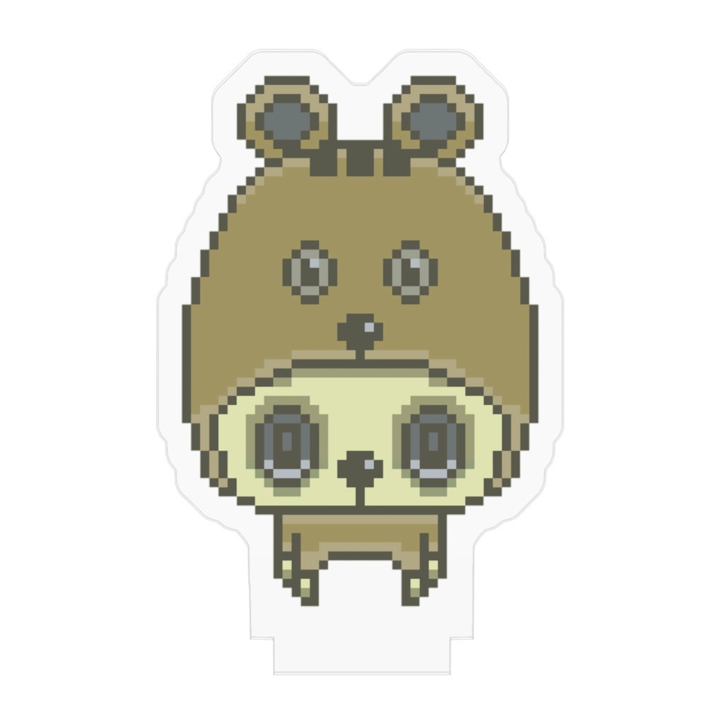 54栗鼠の皮を被った仔羊ちゃんアクリルフィギュア