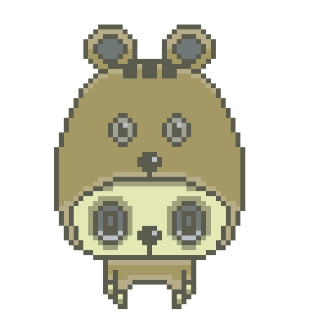 54栗鼠の皮を被った仔羊ちゃんアクリルフィギュア