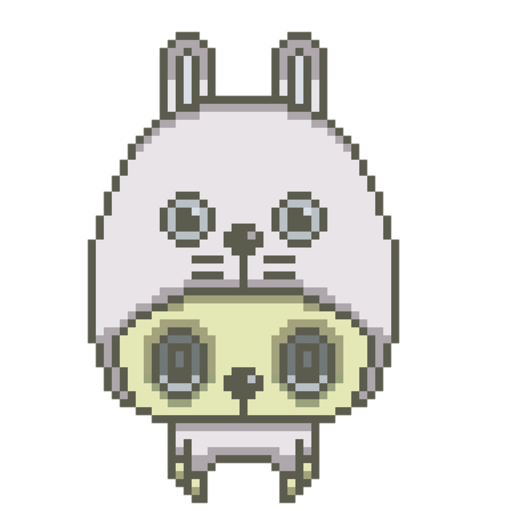 55兎の皮を被った仔羊ちゃんアクリルフィギュア